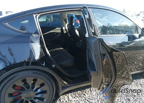 2023 Tesla Model Y Performance Dual Motor All-Wheel Drive из США, поврежденный, VIN 7SAYGDEF2PF802857